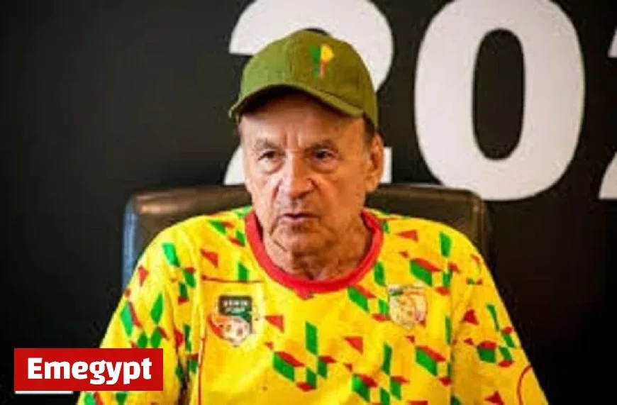 Rohr Warns Super Eagles About the Physically Dominant Leopards Ahead of Playoffs