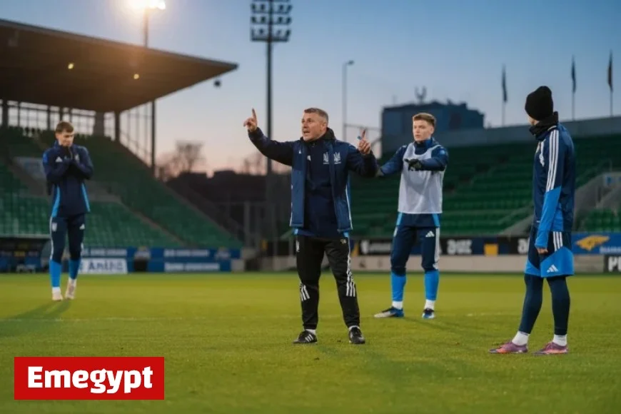 Rebrov Reveals Ukraine’s Starting Lineup Against Iceland Discover Who’s Playing