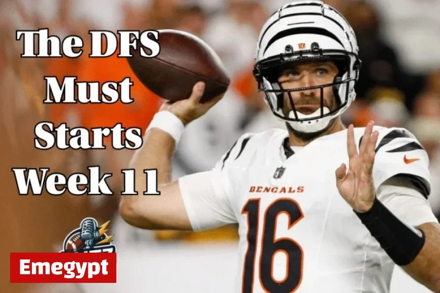 Must-Start DFS Picks for Week 11: Bengals vs Steelers Showdown Against Weak Defenses