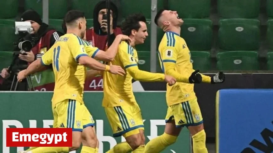 Ukraine Secures World Cup Play-off Spot with Last-Minute Goals Against Iceland 2-0 Victory