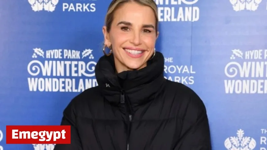 Vogue Williams Stuns at Winter Wonderland Before Joining I’m A Celebrity