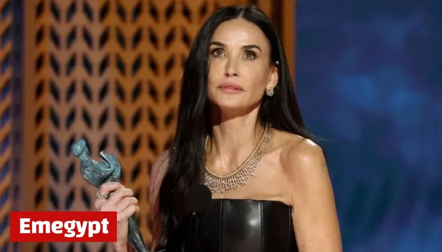 Demi Moore turns heads with stunning look at Landman premiere