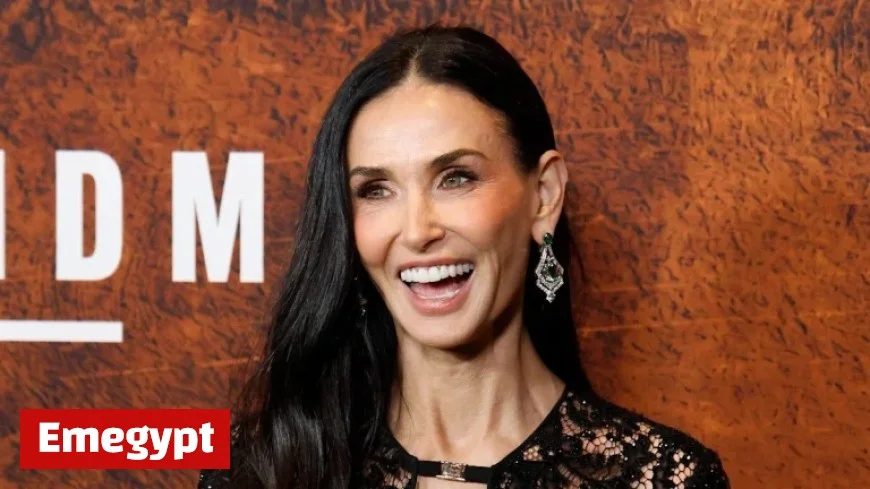 Demi Moore Showcases Ageless Style with Stunning ‘Naked Dress’ Trend