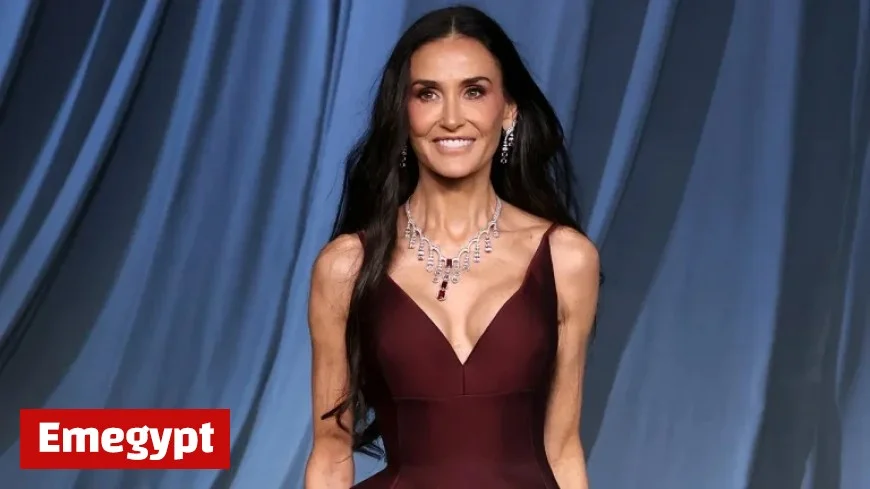 Demi Moore Dazzles in Sheer Gucci Jumpsuit at ‘Landman’ Premiere on Her 63rd Birthday