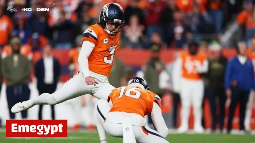 Wil Lutz’s 35-Yard Field Goal Seals Broncos Victory Over Chiefs in Thrilling Matchup