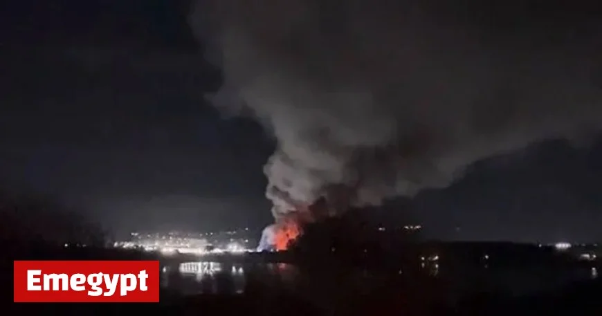 Major Warehouse Blaze in Little Island Destroys Trucks as Firefighters Battle the Flames