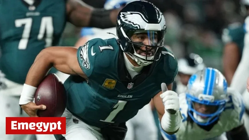 Philadelphia Eagles Triumph 16-9 Over Detroit Lions with Jalen Hurts’ Game-Winning Touchdown