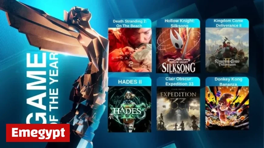 All the Games Nominated for Game of the Year 2025 Revealed