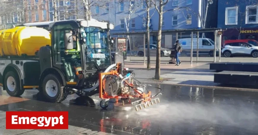 Cork City Undergoes Five Days a Week Jet-Washing Transformation