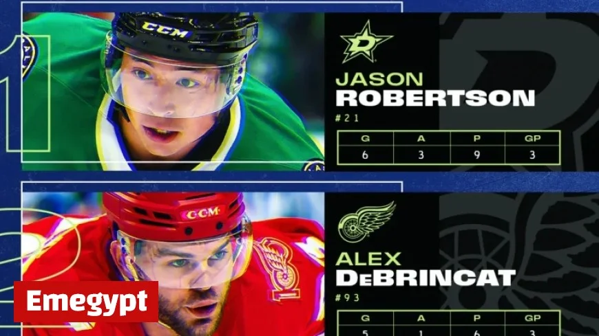 Robertson Tops NHL 3 Stars of the Week with Stellar Performance
