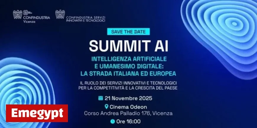 Discover the AI and Digital Humanism Event at Cinema Odeon Vicenza on November 21