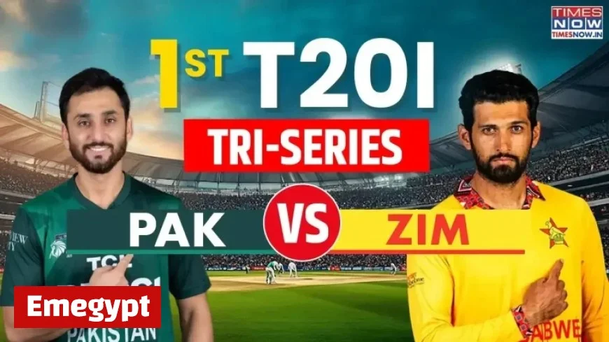 Pakistan vs Zimbabwe T20 Live Updates: Zimbabwe Falter to 147 After Strong 72-Run Opening Partnership