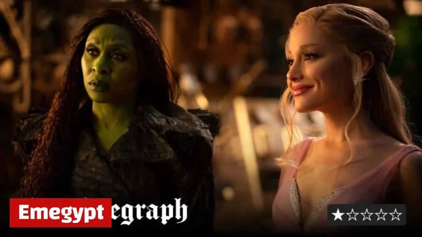 Ariana Grande’s Wooden Performance Draws Criticism in Annoying Wicked Sequel