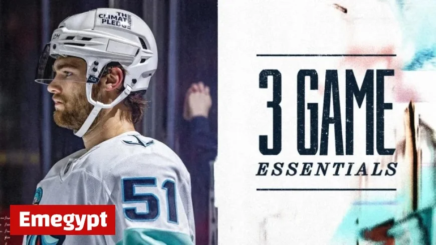 Exciting Showdown: Kraken Face Off Against Red Wings at 4 PM