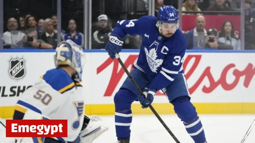 Maple Leafs Aim to Break Losing Streak in Surprising Low-Scoring Showdown Against Blues