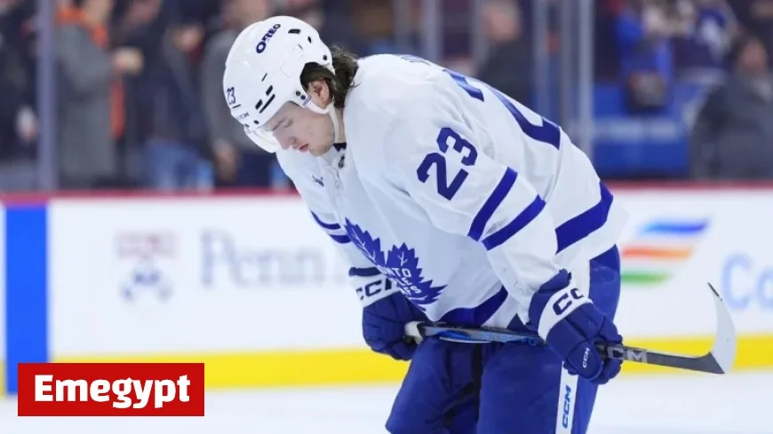Maple Leafs’ Knies sidelined due to injury ahead of Blues clash