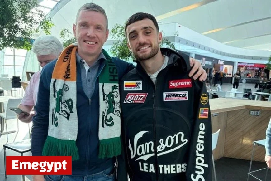 Cork Fans Thrilled to Meet Irish Soccer Star Troy Parrott in Budapest Airport Encounter