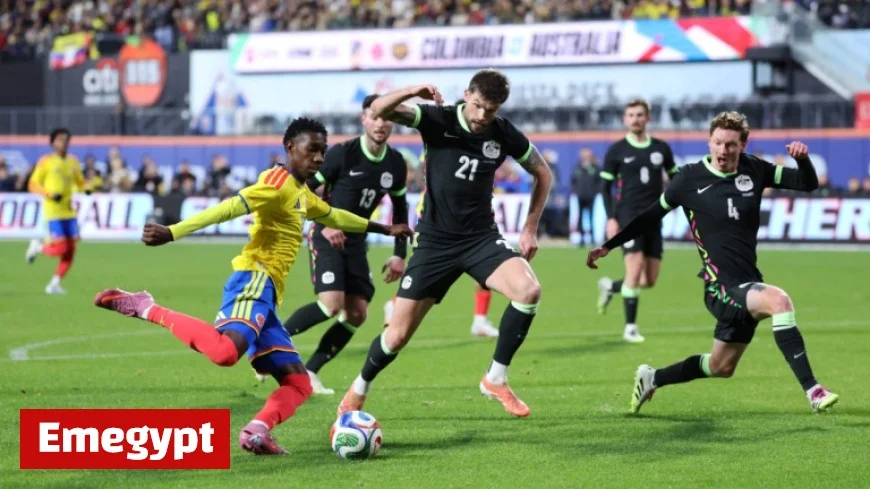 James Rodríguez and Luis Díaz lead Colombia to a 2-0 victory over Australia in thrilling New York friendly minute by minute coverage