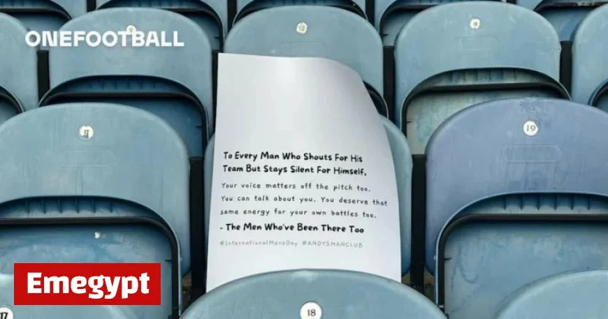 Leeds United Champions Andy’s Man Club in Celebration of International Men’s Day