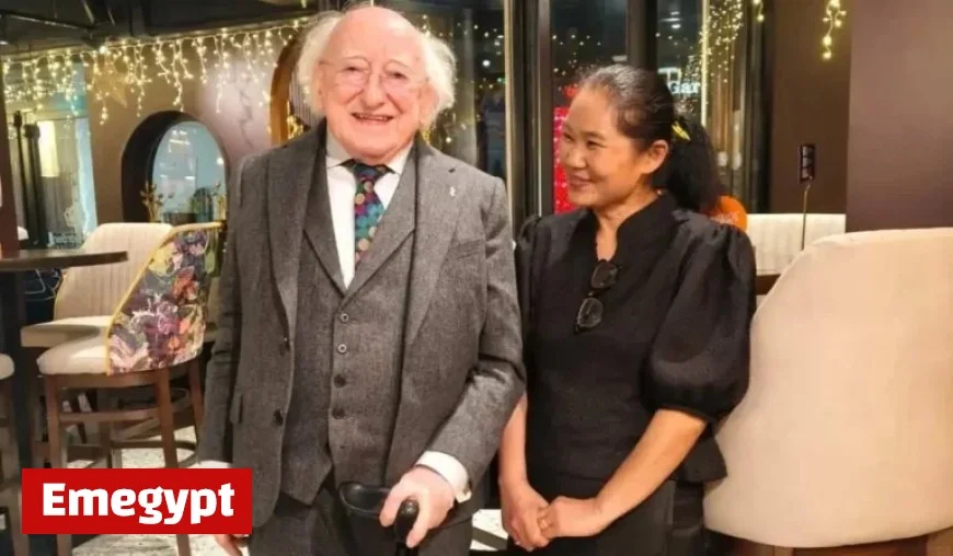 Michael D Higgins Honored as He Visits Galway After Leaving Aras an Uachtarain