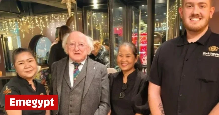 Michael D Higgins and Wife Sabina Enjoy First Meal Back Home at Beloved Galway Restaurant