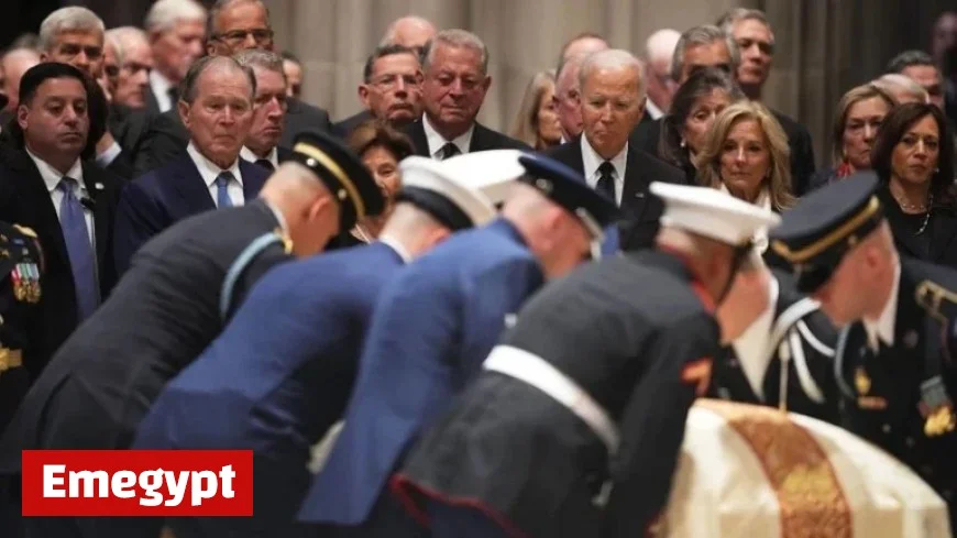 Prominent Figures Honor Dick Cheney at Funeral as Trump and Vance Excluded from Guest List
