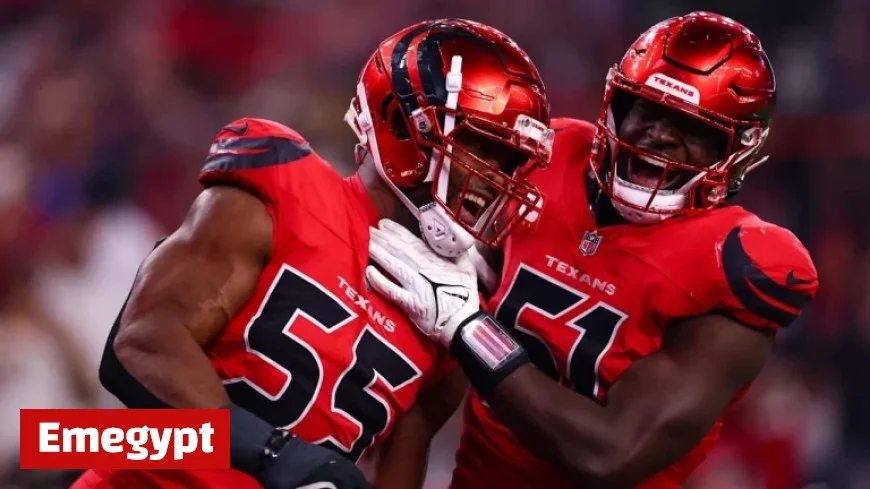 Texans Defense Shines with Eight Sacks on MVP Josh Allen in Thursday Night Victory