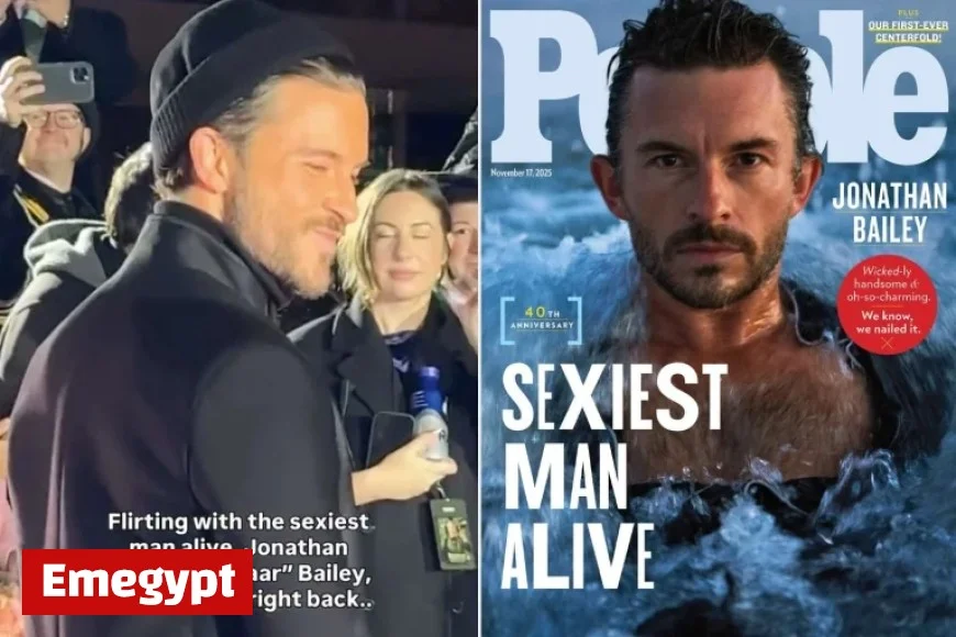 Jonathan Bailey Playfully Responds to PEOPLE’s Sexiest Man Alive Title at Wicked Premiere