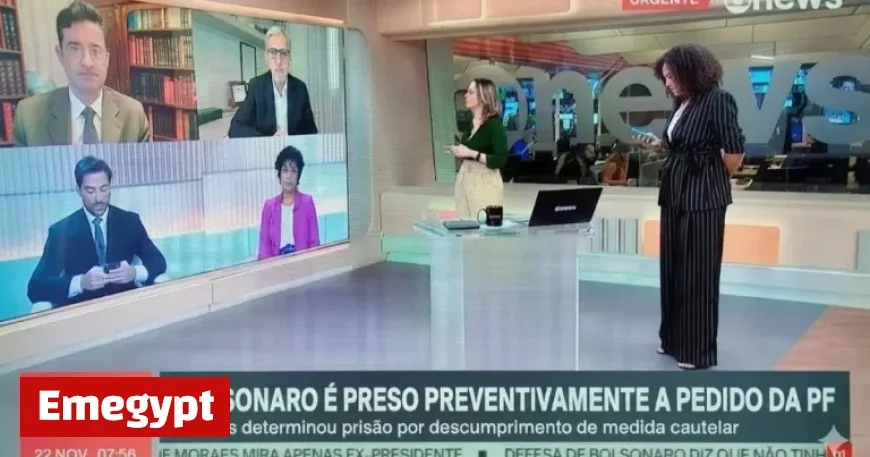 Bolsonaro’s Arrest Spurs Globo to Mobilize Journalists Bring Together Anchors and Cancel Leaves