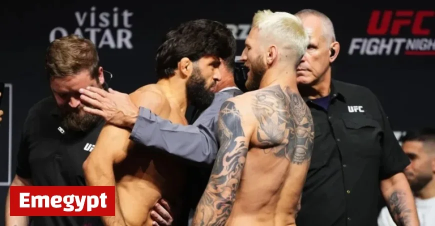 UFC Qatar Live Results: Tsarukyan vs Hooker Showdown