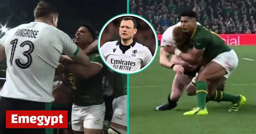Jackman Criticizes Controversial Ref Decision as South Africa Escapes Obvious Sin-Binning