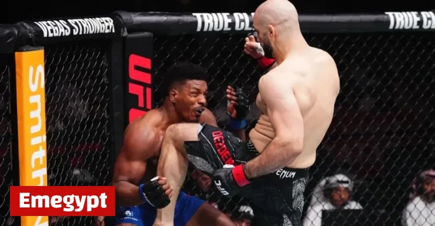 Watch UFC Qatar: Volkan Oezdemir’s Stunning Knockout of Alonzo Menifield with Rapid Punches