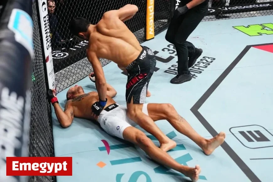 Myktybek Orolbai Delivers Stunning Knockout to Ruin Hermansson’s Welterweight Debut at UFC Qatar