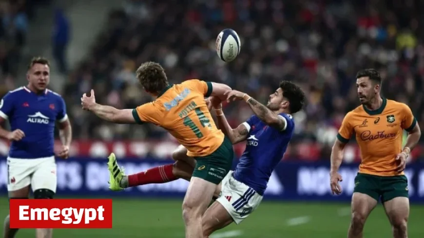 Rugby Test Match Live: France vs Australia Scores and Highlights November 22 2025