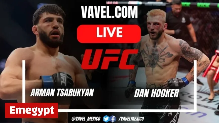 Arman Tsarukyan vs Dan Hooker UFC Fight Night 2025 Highlights and Key Moments