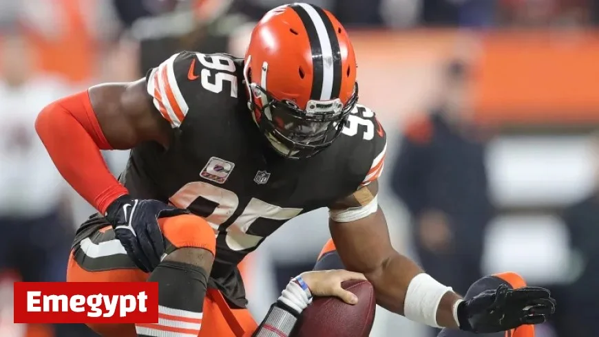 NFL Legend Lawrence Taylor Delivers Inspiring Message to Browns Star Myles Garrett
