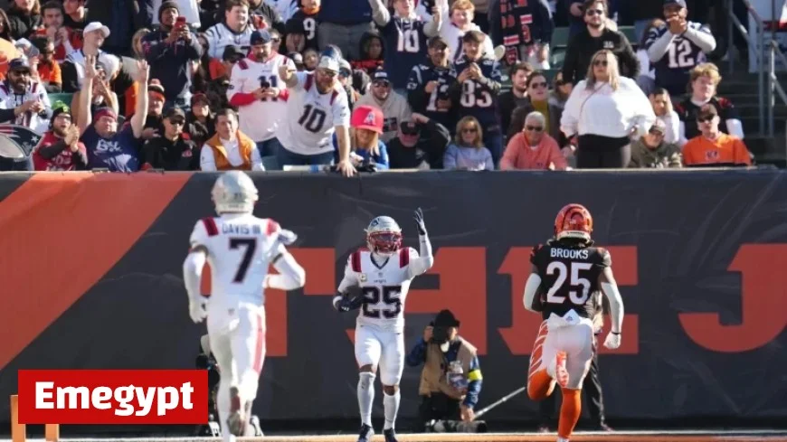 Patriots Edge Ahead of Bengals with 17-13 Halftime Lead