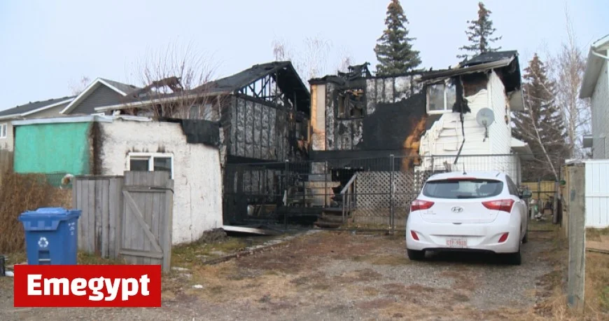 Two-alarm fire in Calgary’s northeast displaces 10 and hospitalizes 2