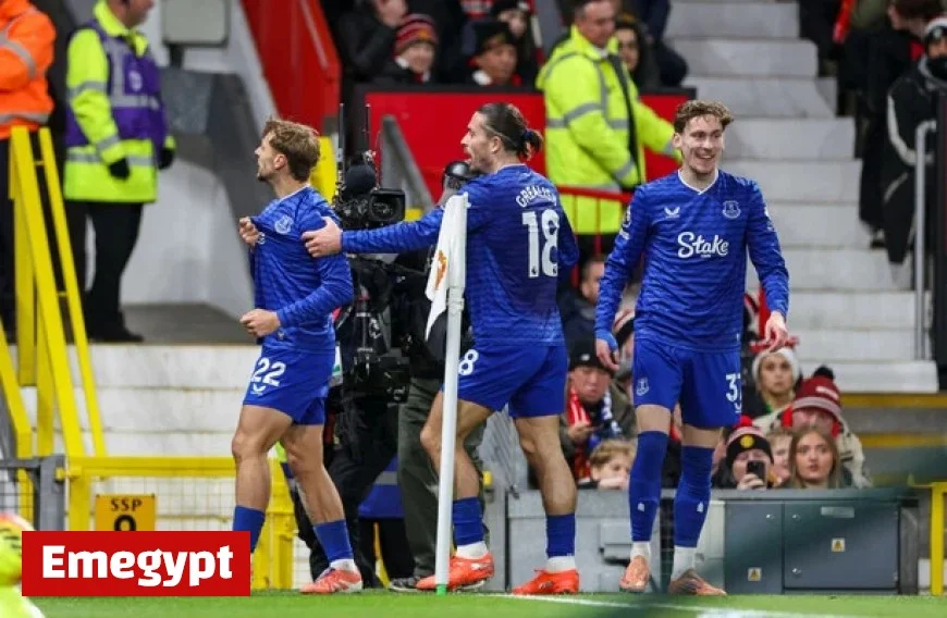 10-Man Everton Shocks Man United While Seamus Coleman’s Comeback is Cut Short