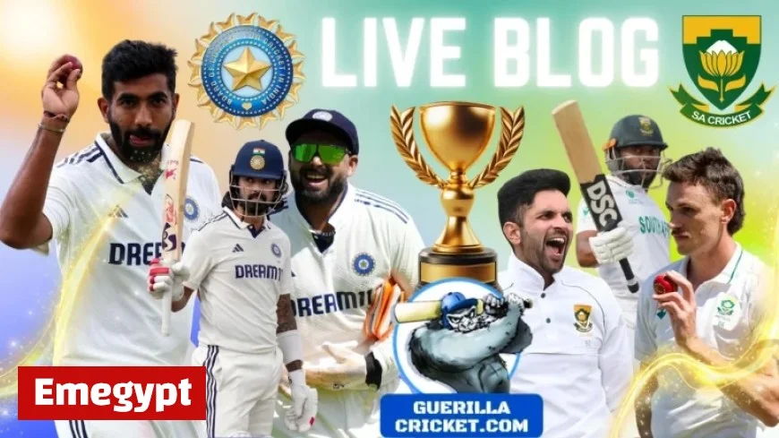 India vs South Africa 2nd Test Day 4 Live Blog Updates