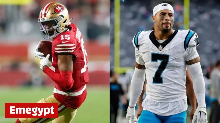 Niners WR Jauan Jennings Confronts Panthers Safety Tre’Von Moehrig After In-Game Low Blow
