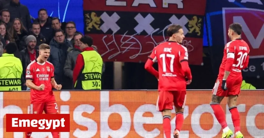 Dahl’s Missile Launches Benfica to Victory in Amsterdam Video