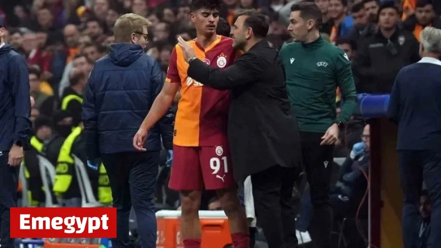 Arda Ünyay Debuts in Champions League and Receives Red Card