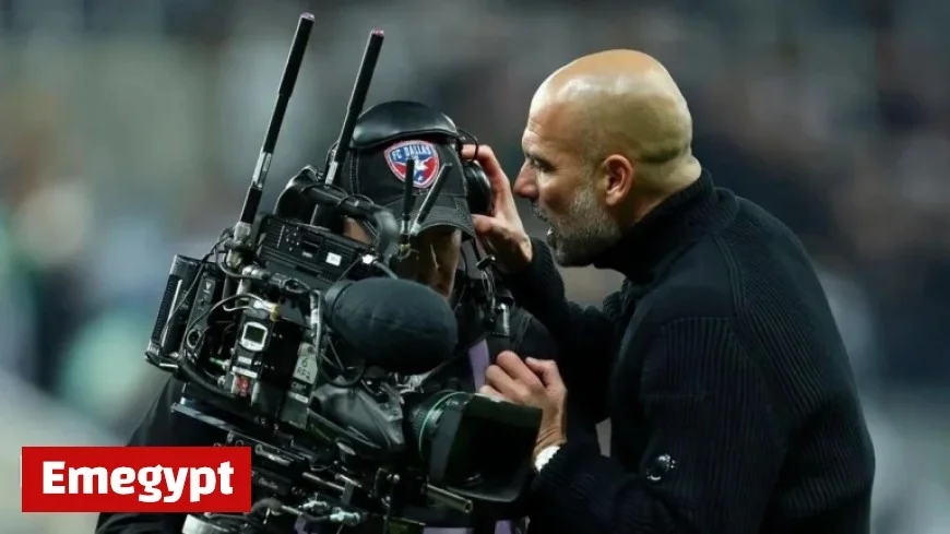 Pep Guardiola Expresses Embarrassment Over His Behavior at Newcastle as Manchester City Boss