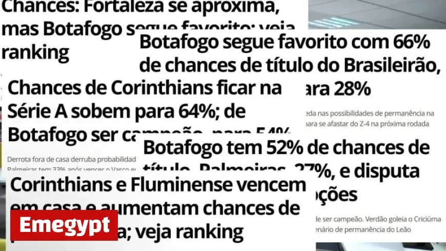 Flamengo’s Title Odds Surge to 96 Percent After Draw with Atletico-MG While Palmeiras Holds 3 Percent Chance