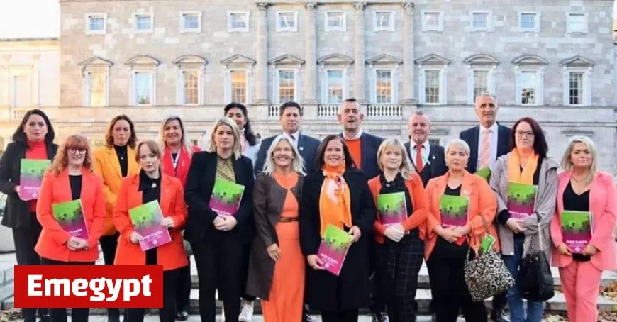 Sinn Féin Removes Photo Following Ceann Comhairle’s Request