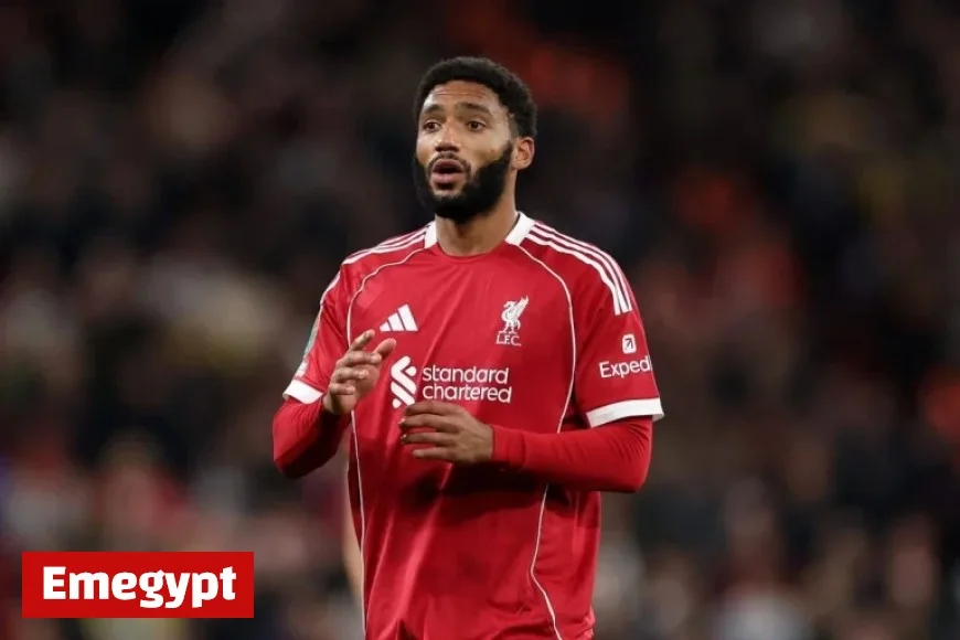Liverpool’s Joe Gomez Ready to Play After Knee Injection, Confirms Coach Arne Slot