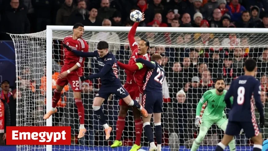 Van Dijk’s ‘Basketball’ Move Sparks Controversial Penalty for Liverpool in Champions League Clash