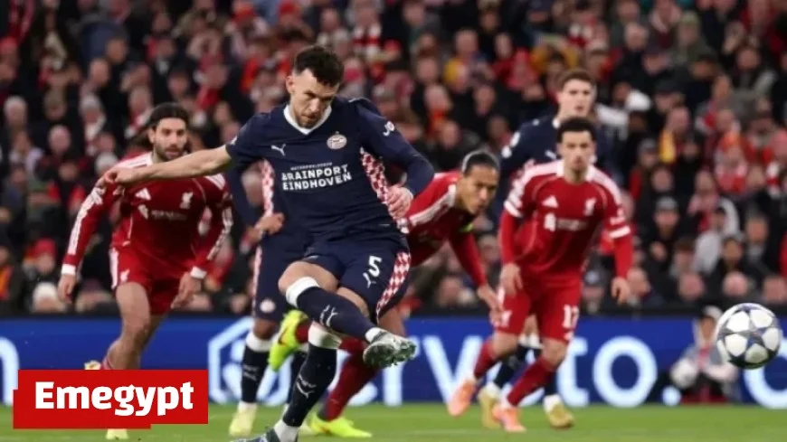 Perisic Converts Penalty to Secure PSV Advantage Following Van Dijk Handball Controversy Against Liverpool