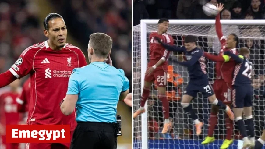 Must-See Video: Virgil van Dijk Commits One of the Season’s Worst Handballs